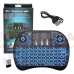 Controle Mini Teclado Universal Smart Tv Pc Tv Box Sem Fio Controle Mini Teclado Universal Smart Tv Pc Tv Box Sem Fio